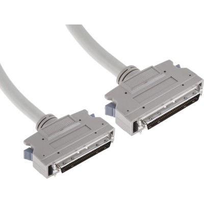 RS PRO Male SCSI III to Male SCSI III Cable 3 m, 30V dc, Grey PVC Jacket 182-3961