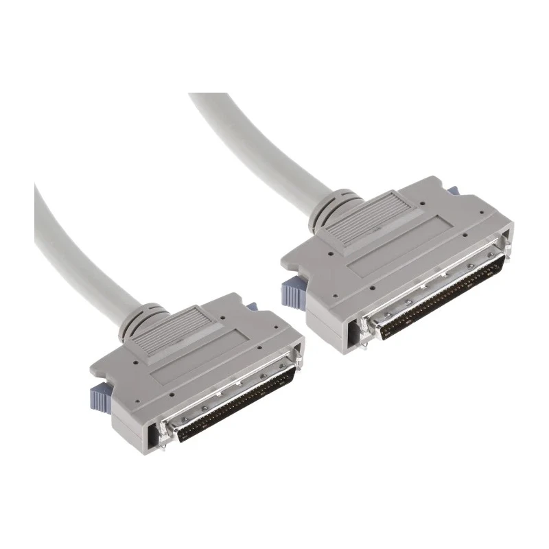 RS PRO Male SCSI III to Male SCSI III Cable 3 m, 30V dc, Grey PVC Jacket 182-3961
