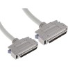 RS PRO Male SCSI III to Male SCSI III Cable 3 m, 30V dc, Grey PVC Jacket 182-3961