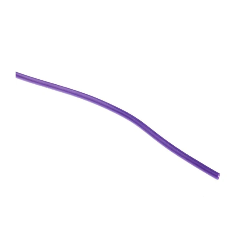 Alpha Wire Purple Hook Up Wire 18 AWG, 16x0.25 mm Strands, 30 m Length, Polyvinyl Chloride Jacket 3055 VI005