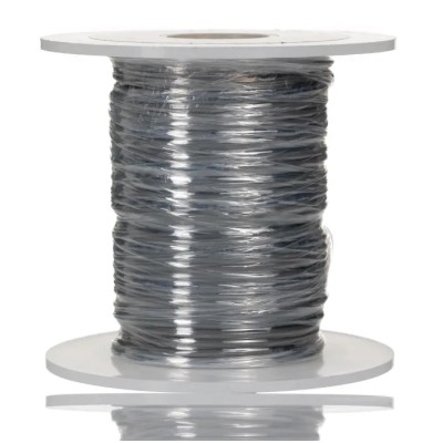 Alpha Wire Premium 3055 Series Grey Polyvinyl Chloride Hook Up Wire, 18 AWG, 16/0.25 mm Strands, 30 m Length, 300 3055 SL005