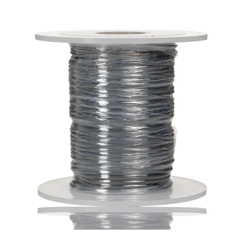 Alpha Wire Premium 3055 Series Grey Polyvinyl Chloride Hook Up Wire, 18 AWG, 16/0.25 mm Strands, 30 m Length, 300 3055 SL005