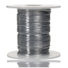 Alpha Wire Premium 3055 Series Grey Polyvinyl Chloride Hook Up Wire, 18 AWG, 16/0.25 mm Strands, 30 m Length, 300 3055 SL005