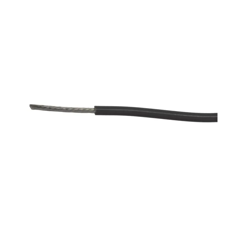 Alpha Wire Premium 3055 Series Grey Polyvinyl Chloride Hook Up Wire, 18 AWG, 16/0.25 mm Strands, 30 m Length, 300 3055 SL005