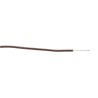 Alpha Wire Hookup Wire PVC Series Brown, 20 AWG, 10/0.25 mm Core Strands, 30 m Length, Tinned Copper Conductor 3053 BR005