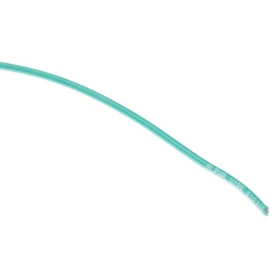 Alpha Wire 3053 Series Green Hook Up Wire, 20 AWG, 10/0.25 mm Core Strands, 30 m Length, Polyvinyl Chloride 3053 GR005