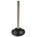 Nu-Tech Engineering Stainless Steel M16 Thread 100 mm Diameter Adjustable Foot 2000 kg Static Load Capacity 10 ° A195/004