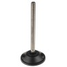 Nu-Tech Engineering Stainless Steel M16 Thread 100 mm Diameter Adjustable Foot 2000 kg Static Load Capacity 10 ° A195/004