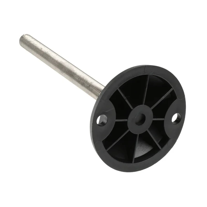 Nu-Tech Engineering Stainless Steel M16 Thread 100 mm Diameter Adjustable Foot 2000 kg Static Load Capacity 10 ° A195/004