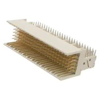 Amphenol Communications Solutions Millipacs 2 mm Pitch Hard Metric Backplane Connector Right Angle Male 5 HM2J65PE5118N9LF