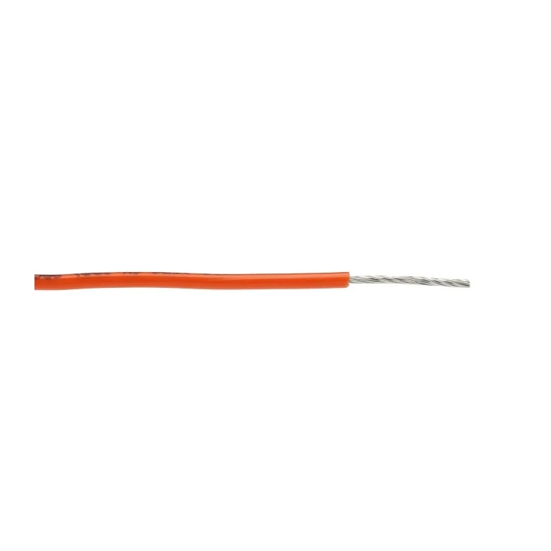 Alpha Wire Hook-up Wire PVC Series Orange, 20 AWG, 10/0.25 mm Strands, 300V, 105°C, 30 m Length 3053 OR005