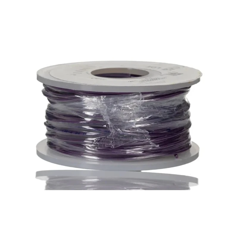 Alpha Wire Premium 3050 Series Purple Hook Up Wire 24 AWG, 7/0.20 mm Strands, 30 m Length, Polyvinyl Chloride 3050 VI005