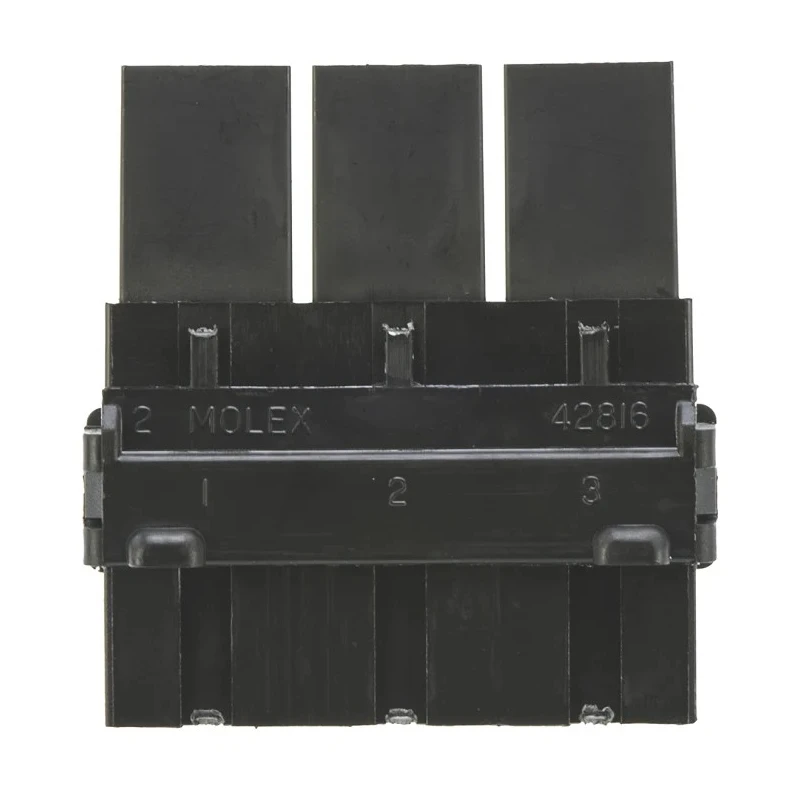 Molex Mini-Fit Female Connector Housing 10 mm Pitch 3 Way 2 Row Straight 42816-0312