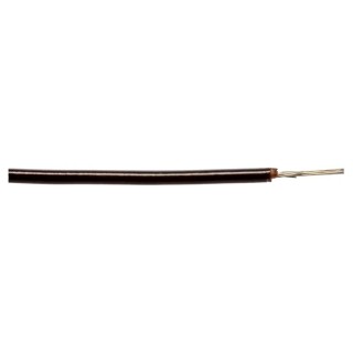 Alpha Wire Hook-up Wire PVC Series Brown, 24 AWG, 7 x 0.20 mm Core Strands, 30 m, Flame Retardant, 300 V, High 3050 BR005