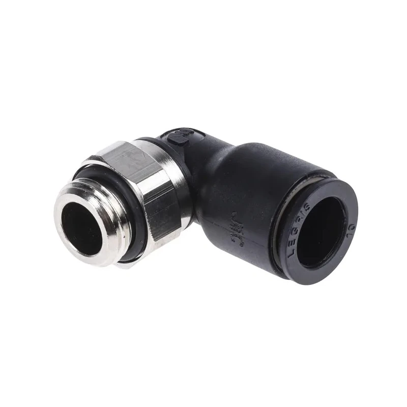 Legris LF3000 Series Male Pneumatic Fitting Nickel Plated Brass 1/4 in G LF3000