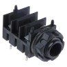 RS PRO Jack Connector 6.35 mm PCB Female 2 Ways Stereo 5A Solder 342-4471