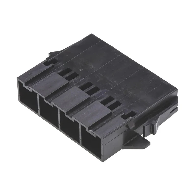 Molex Mini-Fit Male Connector Housing 10 mm Pitch 4 Way 2 Row Straight 42818-0412