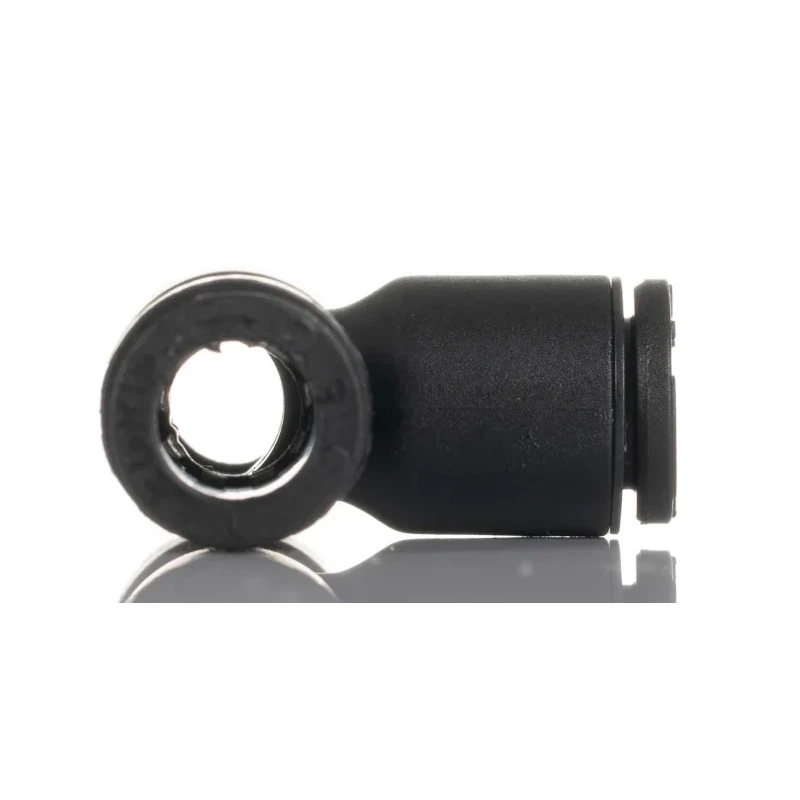 Legris Pneumatic Equal Tee Connector Push-in 8 mm Technical Polymer Nickel Finish LF3000 