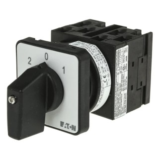 Eaton T0 Series 3 Position 45°, Rotary Actuator, 20 A, 690V AC, IP65, Flush Mount 78819008 T0-3-15423/E/EZ-P1(RS332-206)