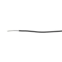 Alpha Wire 3252 Series Black Hook Up Wire 20 AWG 7/0.32 mm Core Strands 0.52 mm² Cross Section 30 m PVC 3252 BK005