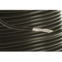Alpha Wire 3253 Series Black Hook Up Wire 18 AWG 7/0.40 mm Core Strands 30m Polyvinyl Chloride 3253 BK005