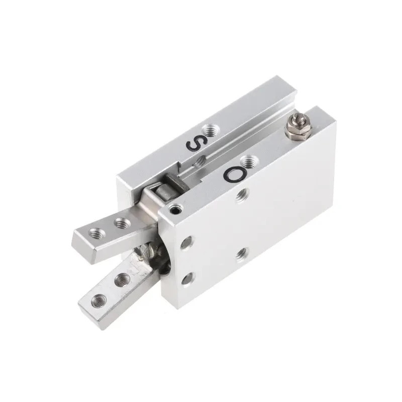SMC 2 Finger Double Acting Action Pneumatic Gripper, Angle Gripping Type, Bore Diameter 10mm, Max Operating MHC2-10D