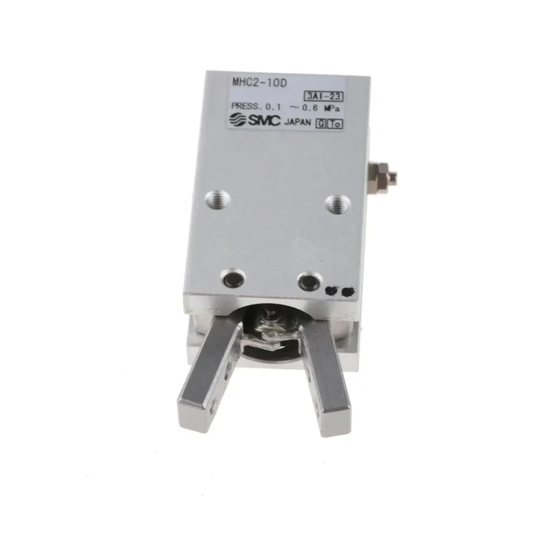 SMC 2 Finger Double Acting Action Pneumatic Gripper, Angle Gripping Type, Bore Diameter 10mm, Max Operating MHC2-10D