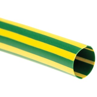 TE Connectivity Heat Shrink Tubing, Green Yellow, 8 mm Sleeve Diameter x 1.5 m Length 2:1 Ratio DCPT-8/4-45-1.5M