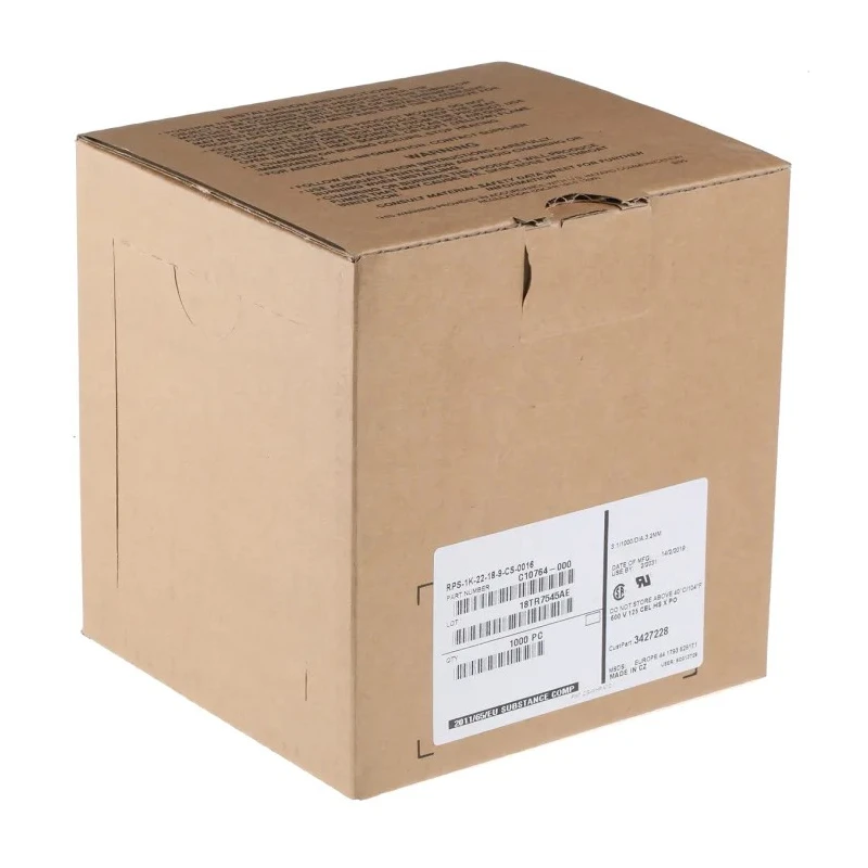 TE Connectivity White Yellow Print Heat Shrink Labels 50 mm Width 1000 Per Pack RPS-1K-22-18/2.0-9
