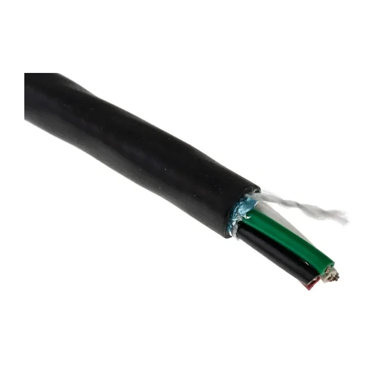 Alpha Wire Xtra-Guard 2 Performance Screened Control Cable 4 Cores 0.81mm² 18 AWG 300V Polyvinyl, 30 m 25384 BK005