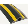 RS PRO Cable Cover in Rubber 4.5 m Length, 30 mm Inside Diameter, Yellow and Black 26001136