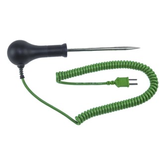 RS PRO Type K Pencil Needle Temperature Probe 100 mm Length 6 mm Diameter 250°C Max 342-8855
