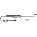 RS PRO Air Temperature Probe 110 mm Length 4 mm Diameter 400 °C Max 342-9016