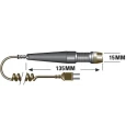 RS PRO Temperature Probe 110 mm Length Mini Plug Connector, Accuracy ±0.25°C, Max 50 °C 342-9044