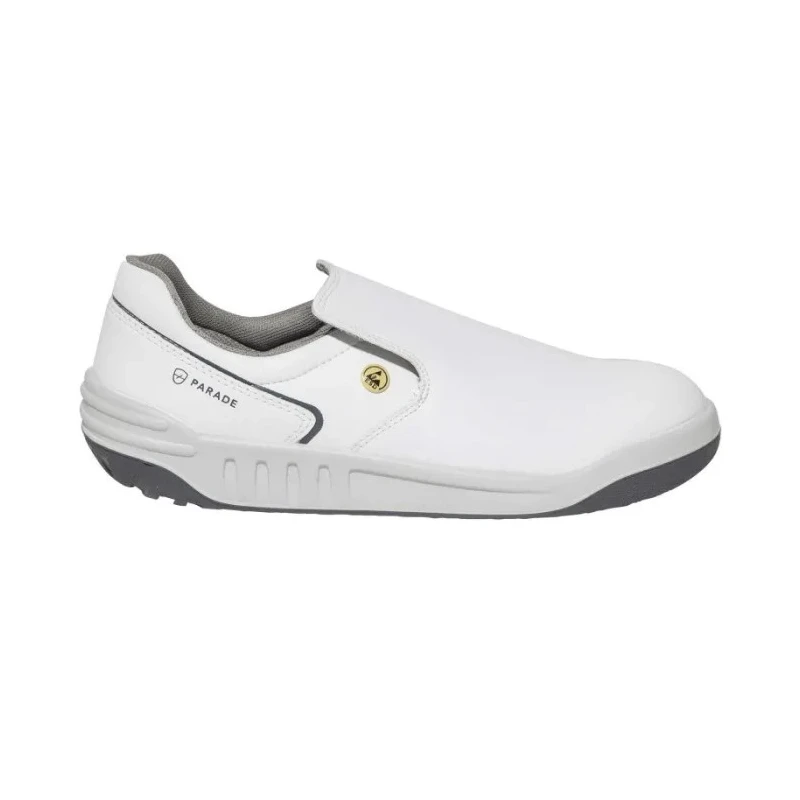 Parade Jakaro Unisex Black, White Stainless Steel Low Safety Shoe UK 4 EU 37 07JAKARO9890PT37