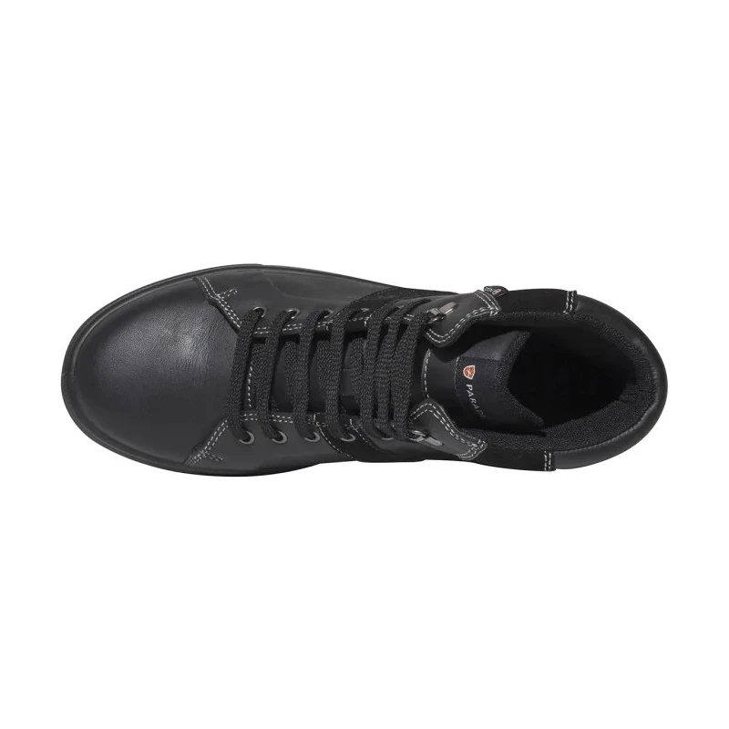 Parade Vision Unisex Black Microfibre and Leather Safety Trainer with Stainless Steel Toe, Lace Up, EU 37 UK 4 07VISION382437