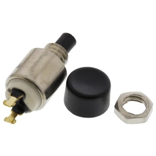 APEM 9000 Series Miniature Momentary Push Button Switch Panel Mount SPST 4.2 mm Cutout 30V dc 9532CD+U572