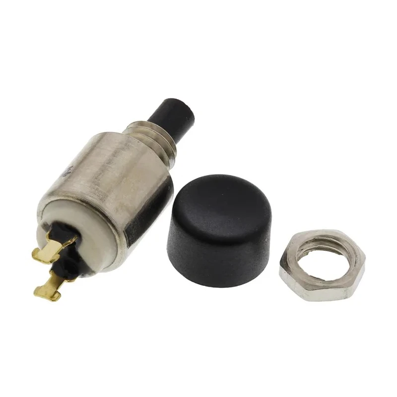 APEM 9000 Series Miniature Momentary Push Button Switch Panel Mount SPST 4.2 mm Cutout 30V dc 9532CD+U572