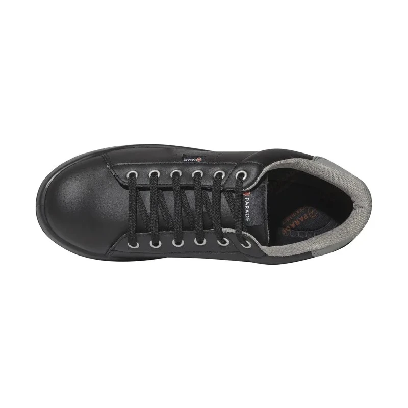 Parade Jamma Unisex Grey Black Microfibre Safety Trainer Stainless Steel Toe Lace Up UK 7 EU 41 07JAMMA7824PT41