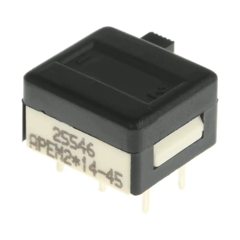 APEM PCB Slide Switch DPDT Latching 1A Fibreglass Reinforced Polyamide 25546NA