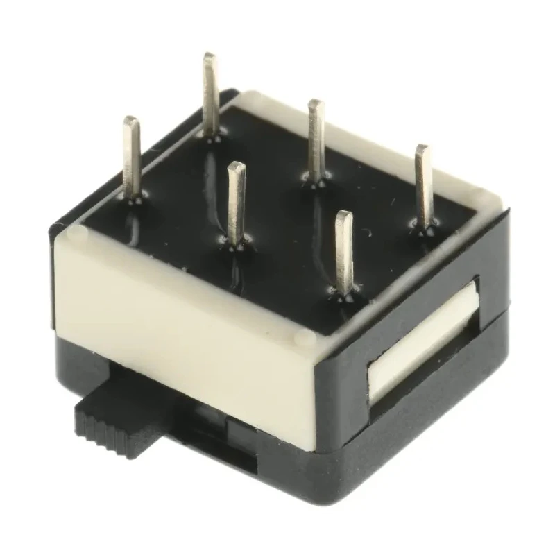 APEM PCB Slide Switch DPDT Latching 1A Fibreglass Reinforced Polyamide 25546NA