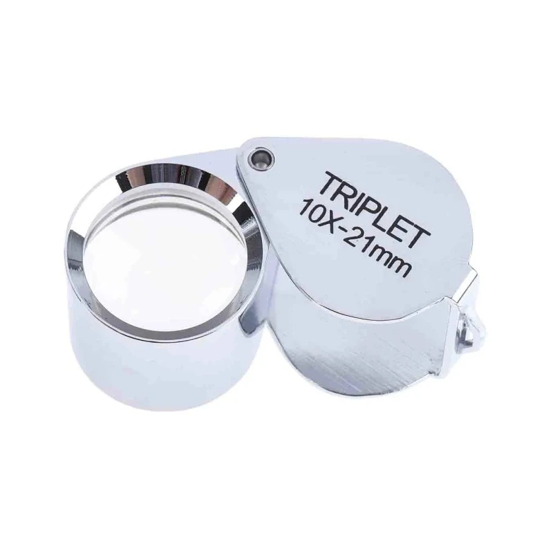 RS PRO Jewellers Loupe Magnifier, 10x Magnification, 21 mm Lens Diameter 342-9375