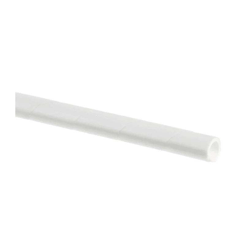 HellermannTyton White Polyethylene Spiral Cable Wrap for 4.1 mm to 8.2 mm Cable Diameter, 30 m Length 901-10236
