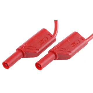 Hirschmann Test & Measurement Connector Test Lead 16A 1000 V AC/DC Red 250mm 934067101