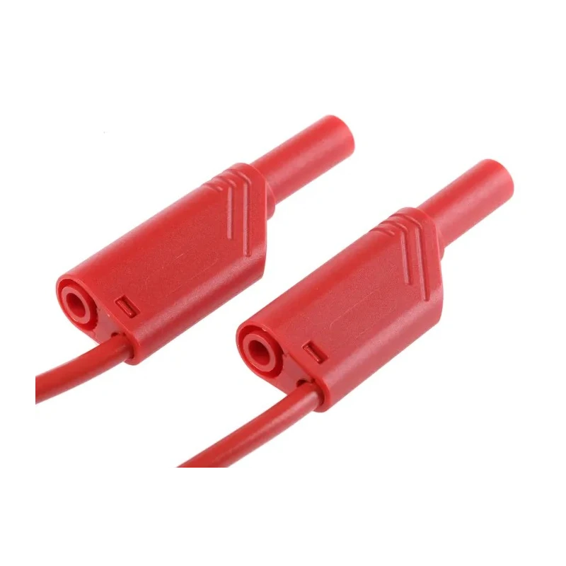 Hirschmann Test & Measurement Connector Test Lead 16A 1000 V AC/DC Red 250mm 934067101