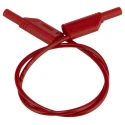 Hirschmann Test & Measurement Connector Test Lead 16A, 1000 V AC/DC, Red, 500 mm Lead Length 934068101