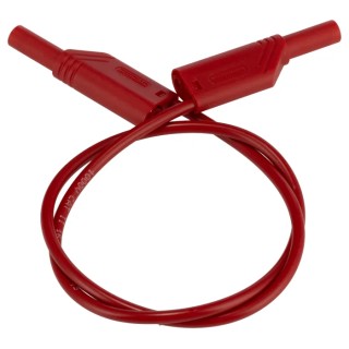Hirschmann Test & Measurement Connector Test Lead 16A, 1000 V AC/DC, Red, 500 mm Lead Length 934068101