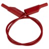 Hirschmann Test & Measurement Connector Test Lead 16A, 1000 V AC/DC, Red, 500 mm Lead Length 934068101