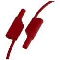 Hirschmann Test & Measurement Connector Test Lead 16A, 1000 V AC/DC, Red, 500 mm Lead Length 934068101