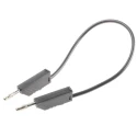 Hirschmann Test & Measurement 16A 60V DC 250mm Black Test Lead 934058100
